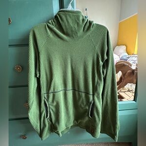 Melanzana V2 Green Microgrid Hoodie